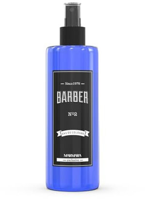 BARBER MARMARA Eau de Cologne Pump-spray Herren (1x 400ml) After Shave Men - Duftwasser Männer - Erfrischend & Pflegend - Barber Eau de Cologne (400ml, No.2)