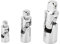 3PCS Socket Adapters Rotatable Universal Joint Set for Power Drill Ratchet Wrench 1/4in 3/8in 1/2in