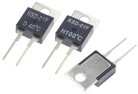 0 °C 5 10 15 20 25 35 Grad Celsius NC normalerweise geschlossen normalerweise offen 1,5 A Thermoschalter Temperatursensor Thermostat KSD-01F C-31F(10C,D (Normally Closed))