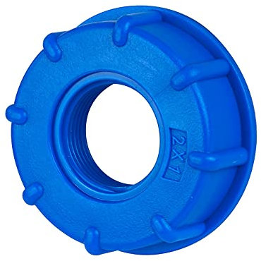 Stabilo-Sanitaer IBC Container Adapter Deckel S60x6 55/60 mm 1 Zoll Innengewinde Anschluss Zubehör für Tank/Wasserbehälter