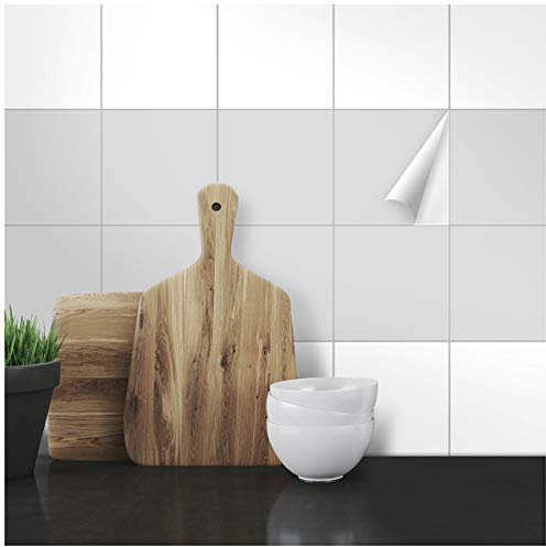 Wandkings Fliesenaufkleber - 14,8 x 14,8 cm, 50 Stück für Fliesen in Badezimmer, Küche & mehr