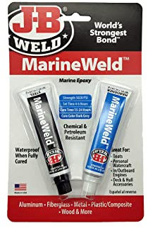 JB Weld 8272 56,7 gram Gris foncé Marine Weld époxy