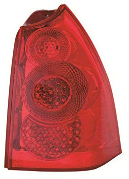 Diederichs Rückleuchte rechts für Peugeot 307 SW 3H Bj. 7.2005-12.2008 P21Wx3 R5Wx2, Rot, Halogen, Auto, Linkslenker-spezifisch