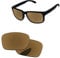 PapaViva Verres de rechange pour lunettes de soleil Oakley Holbrook Mix OO9384 - Bronze doré - Polarisés