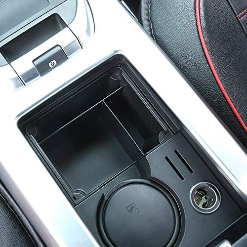DIYUCAR Car Center Cup Holder Storage Box For LR Discovery Sport 2015-2020 Accessories