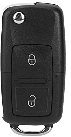 Mando a distancia inteligente para coche, mando a distancia de 434 MHz y 2 botones con chip ID48 1J0959753CT apto para Vario 2000-2008