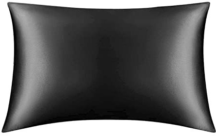 DanLink Kissenbezug, Einfarbig, Leder, Modern, Schlichter Stil, Wohnzimmer, Dekoration, Auto, Sofa, Kissenbezug, 30 x 50 cm, Schwarz