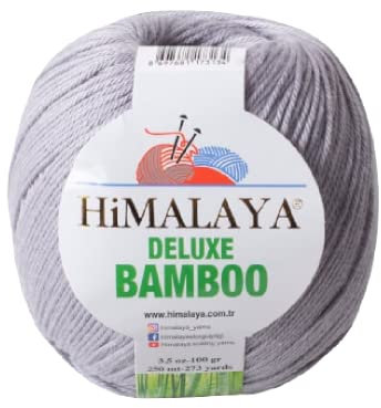 Strickfein Himalaya Deluxe Bamboo Wolle Strickgarn 60% Bambus 40% Baumwolle 100gr 124-36 Lavendel