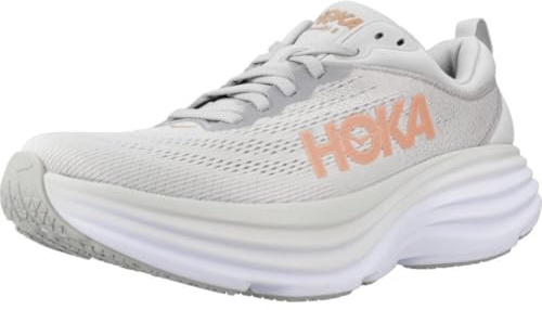 HOKA ONE ONE 1127952-HMLR Bondi 8 Women Harbor Mist/Lunar Rock UK 6.5
