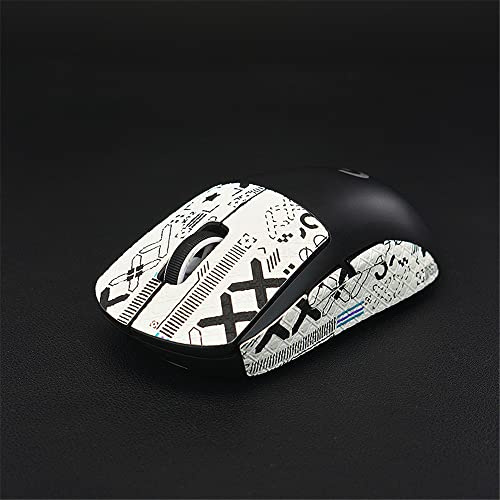 Anti-Rutsch Aufkleber für die Maus, Passend für Logitech G Pro X Superlight, Schweißresistente Pads, Grip Tape für G Pro X Superlight Mouse (HZ-W-XX)