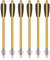 NIKA ARCHERY 6,3 Aluminium Armbrust Bolzen Pfeile mit Jagdspitze für 50-80 LB Pistole Armbrust Präzisionsziel Aluminiumpfeile Armbrustpfeile Pistolenarmbrust bolzen 6/12 STK