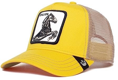 Goorin Bros. Damen The Farm Original Seasonal Snapback Trucker Hat for Men and Women Baseballkappe, Gelb (der Hengst), Einheitsgröße
