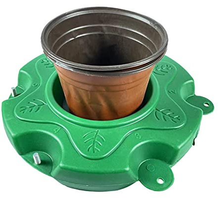 predolo Künstliche schwimmende Inseln Aquatic Pond Plant Pots 13'' Innendurchmesser schwimmende Insel für Teichpflanzen für Landschaften Flussmanagement