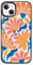 CASETiFY Compact iPhone 13 Case [2X Military Grade Drop Tested / 4ft Drop Protection] - Lazy Daisy - Clear Black