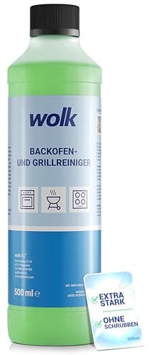 Backofenreiniger & Grillreiniger Gel – Extra stark, 500 ml – Selbstreinigend & Fettlösend – Ohne Aufheizen & Gerüche – Für Backofen und Grill