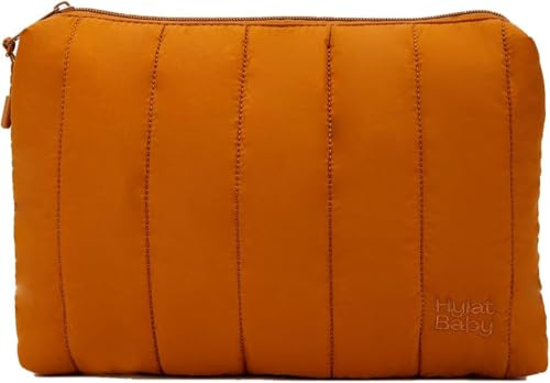 Hylat Baby Kosmetiktasche – Stilvolle Gesteppte Kulturtasche – Kompakter Kulturbeutel für Unterwegs – Perfekt als Make-up-Organizer, Reise-Kosmetiktasche & Aufbewahrung für Babyutensilien