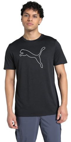 Puma Unisex M Tad Essential Heather Cat Tee (Cf Large Cat) Tees (1er Pack)