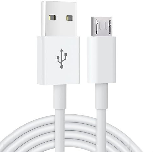 Micro USB Cable, Android Fast Charging Cable, High Speed Sync Compatible with Samsung S7/S6, for PS4 controller charger cable, for Xbox, for Sony, for HTC, for Kindle Fire (1 Metre)