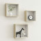 Iiaky Würfelregale 3 STK. Regale FüR WäNde Wand Regale WüRfel Regal Shelves Wall Wandregal WüRfel Weiß und Sonoma-Eiche