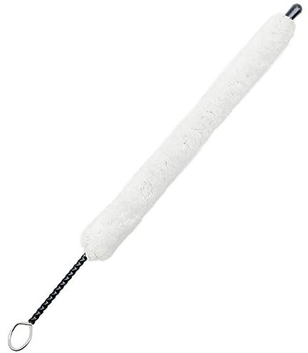 VICASKY Cepillo de Limpieza para Flauta Blanco Reutilizable Hilo de Algodón y Hierro, Protege y Limpia Instrumentos de Viento para Principiantes y Músicos Experimentados