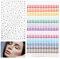Qianyu 1225 Pcs Gem Stickers Self-Adhesive Rhinestone Stickers Gems Diamonte Face Stickers Nail Jewels Craft Gems Stick on Eyes Flatback Makeup Gems for Adults Kids DIY Crafts Card Making