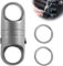 Schlüsselring, Magnetischer Abnehmbarer Schlüsselanhänger Doppelendiger 360° Drehbarer Titanium Schlüssel Finder Schlüsselorganizer Mit Schnellverschluss Für Karabiner Schlüsselring