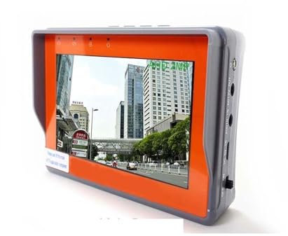 DCDCD CCTV Tester Monitor 4.3Inch HD AHD 8MP Analog Camera Testing PTZ UTP Cable Tester 12V1A Output IV7A