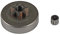 eudaikonrich Tambor de Embrague de Rueda Dentada con Kit de cojinetes Compatible con Piezas de Motosierra HUS 36, 41, 136, 137, 141 y 142