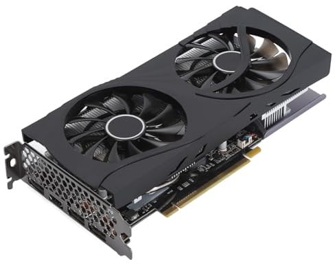 VBESTLIFE RTX4060 8 GB Graphics Card, GDDR6 128 BIT GPU, PCIE 4.0 X8 Gaming -Grafikkarte, Desktop -Computergrafikkarte mit 1 HDMI 2.1A, 3 DP 1.4A -Ports