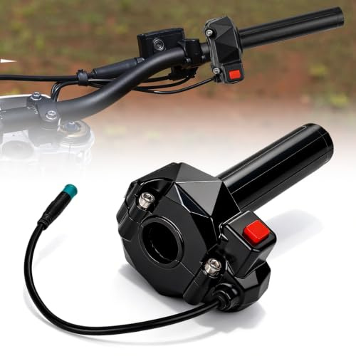 5-Pin Throttle Twist Grip, 5-Wire Cable for Talaria Sting MX3 MX4 MX5 Electric Dirt Bike,Nylon Handle | 5-Wire Cable Electric Dirt Bike,Nylon Handle