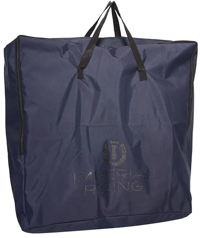 Imperial Riding IRH Decken-Tasche für Pferdedecken, robuste Aufbewahrungstasche aus 600D Polyester, praktische Stallorganisation für Turnier Transport, Zubehör für Reitsport, Navy