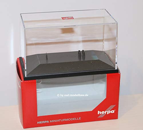 Herpa Zubehör PC-Vitrine Zugmaschine im Maßstab 1:87, Miniatur Modell, Kunststoff