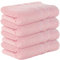 StickandShine 4er SET Premium Frottee Badetuch 100x150 cm in zartrosa in 500g/m² aus 100% Baumwolle