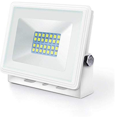 10W LED Fluter Strahler Flutlicht SMD Fluter Scheinwerfer Wandstrahler Außenstrahler Extra Flach IP65 Kaltweiß