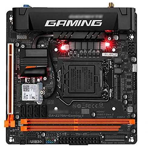 MYHJ MINI-ITX HTPC 17 * 17 Fit for Gigabyte GA-Z270N-GAMING 5 Z270 Socket LGA 1151 DDR4 Support I7 6700 7700 Computer Motherboards