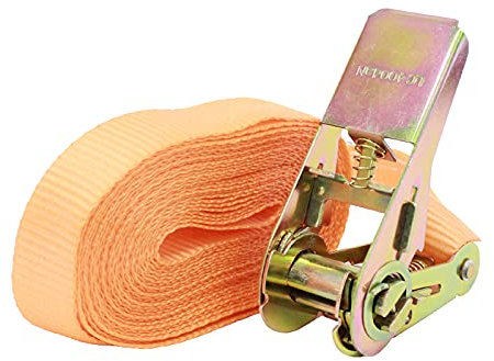 Profi Ratschen Spanngurt Spanngurte Zurrgurt 1-TLG 4m 0,8t 0,8to 800 kg TÜV/GS ORANGE