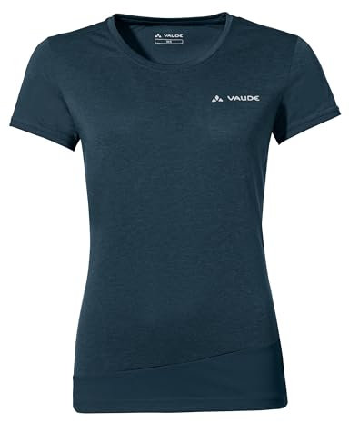 VAUDE Damen Women's Sveit T-Shirt, Dark Sea Uni, 44 EU