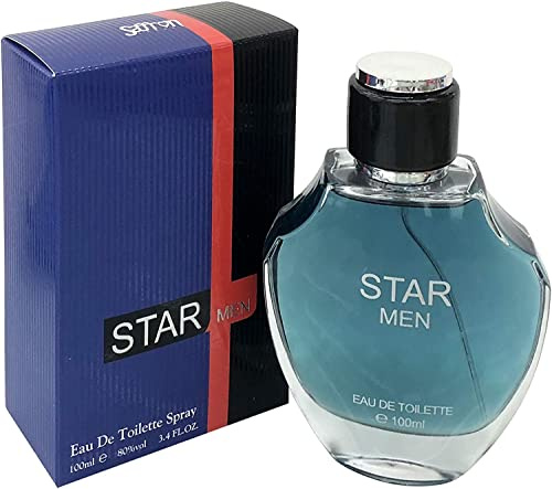 Modaleo Genuine Fragrance Range for Men's and Women's Unisex Eau De Toilette, Eau De Perfume fresh Spray after Shave Quality Products in very outstanding price. (STAR-MEN Eau De Toilette 100ml)