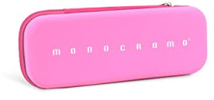 Pigna, Astuccio ovale MONOCROMO, semi - rigido, Rosa, Confezionato singolarmente