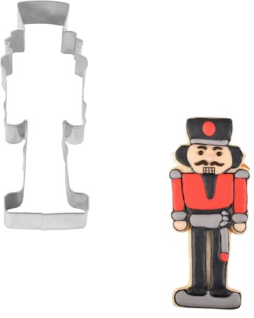 R&M International Nutcracker Cookie Cutter (4″)