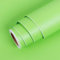 MARKIF Papier peint autocollant européen en PVC pour cuisine, placard, porte, meubles, film décoratif - Vert pomme mat, 2 m x 60 cm