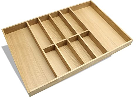 Besteckeinsatz EICHE 80er Schubl. B 702 x T 479 mm passend für EASY Classic Grass Nova 19 mm Schubladen