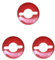 3 Set mit 276 Öllampen, reflektierende Abdeckung, Petroleumlampe, Reflektor für Strand, Rucksackreisen, Rot, 16,5 cm