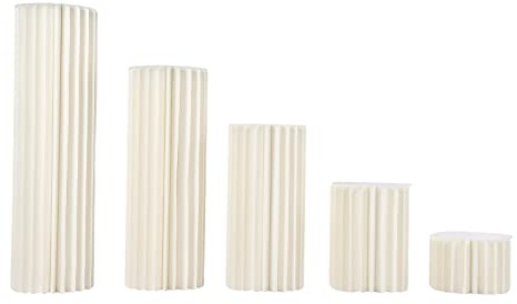 5 Hochzeit Mittelstücke Karton Vasen Hochzeiten Hochzeit Vasen Set Blumenvasen Faltbarer Tafelaufsatz Aus Karton Tische Zylinder Ständ Dekoration Für Hochzeit, Party, Garten