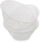 ZOPPER Clear Plastic Kitchen Mixing Bowl, Serving Bowl | Lightweight, Easy to Clean, Multipurpose Mixing Bowl for Fruit, Vegetable, Salad-Set of 3 (20cm)