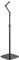 Maclean metal microphone stand, height adjustable 626-1694 mm, 1kg max, MC-337