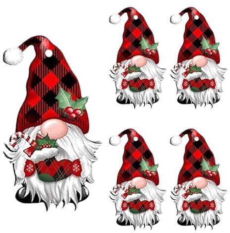 Christmas Knob Button Cover, Reusable Holiday Cabinet Drawers Door Knobs Covers, 5X Christmas Cabinet Knob Covers Decorative for Cabinet Knobs, Christmas Door Knob Covers, Cabinet Handle Covers