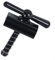 BlissfulAbode Folding Bike C Type Hinge Clamp Aluminum Alloy Frame Connector for Brompton Bicycle Lever Clip Accessories(black)