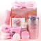 Hailivike Rosa Wellness Geschenkset Frauen -12 Teiliges Geschenkbox, 600ml Edelstahl Trinkbecher, Geschenk für Frau/Mann Freundin oder Mama, Weihnachten, Geburtstag