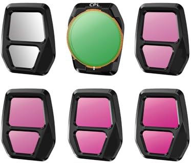 ND16 Set für Air 3S MCUV/ND8/ND16/ND32/ND64/ND8PL/ND16PL/ND32PL/ND64PL Neutralfilter Zubehör Metallfilter